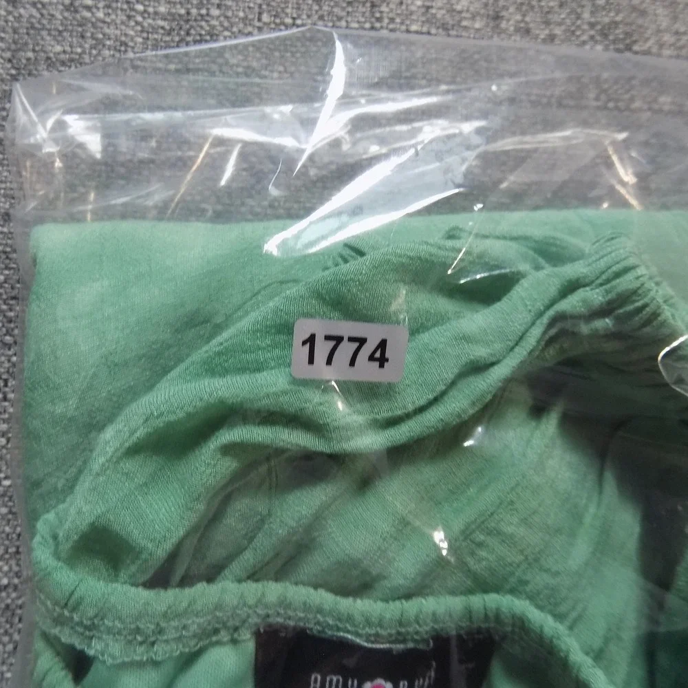 Amy Byer Top Girls XL 16 Mint Green New Ruched Empire Waist 2064509